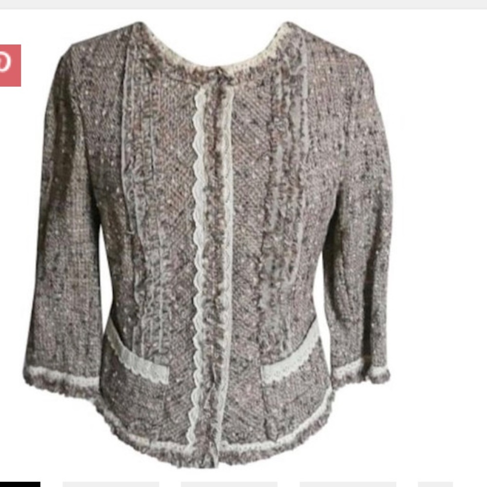 Prada tweed blazer. Size 40 (US 4 or size small).